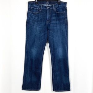 Lucky Brand 361 Vintage Straight Dark Wash 34 x 32